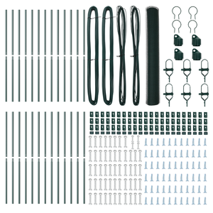 Recinzione Esagonale  Verde 1,4x50 m Acciaio
