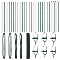 Recinzione Esagonale  Verde 1.4x50 m Acciaio