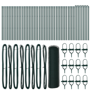 Recinzione Esagonale  Verde 0.6x100 m Acciaio