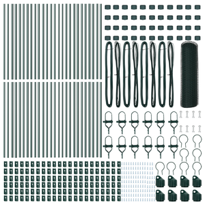Recinzione Esagonale  Verde 0.6x100 m Acciaio