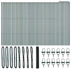 Recinzione Esagonale  Verde 1.2x100 m Acciaio