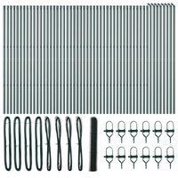 Recinzione Esagonale  Verde 1.4x100 m Acciaio