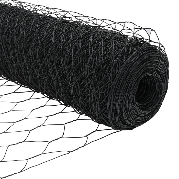 Recinzione Esagonale  Grigio 0.5x10 m Acciaio