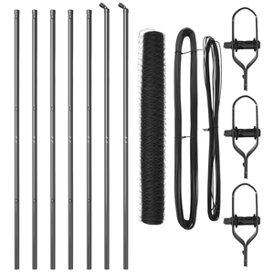 Recinzione Esagonale  Grigia 1x10 m in Acciaio