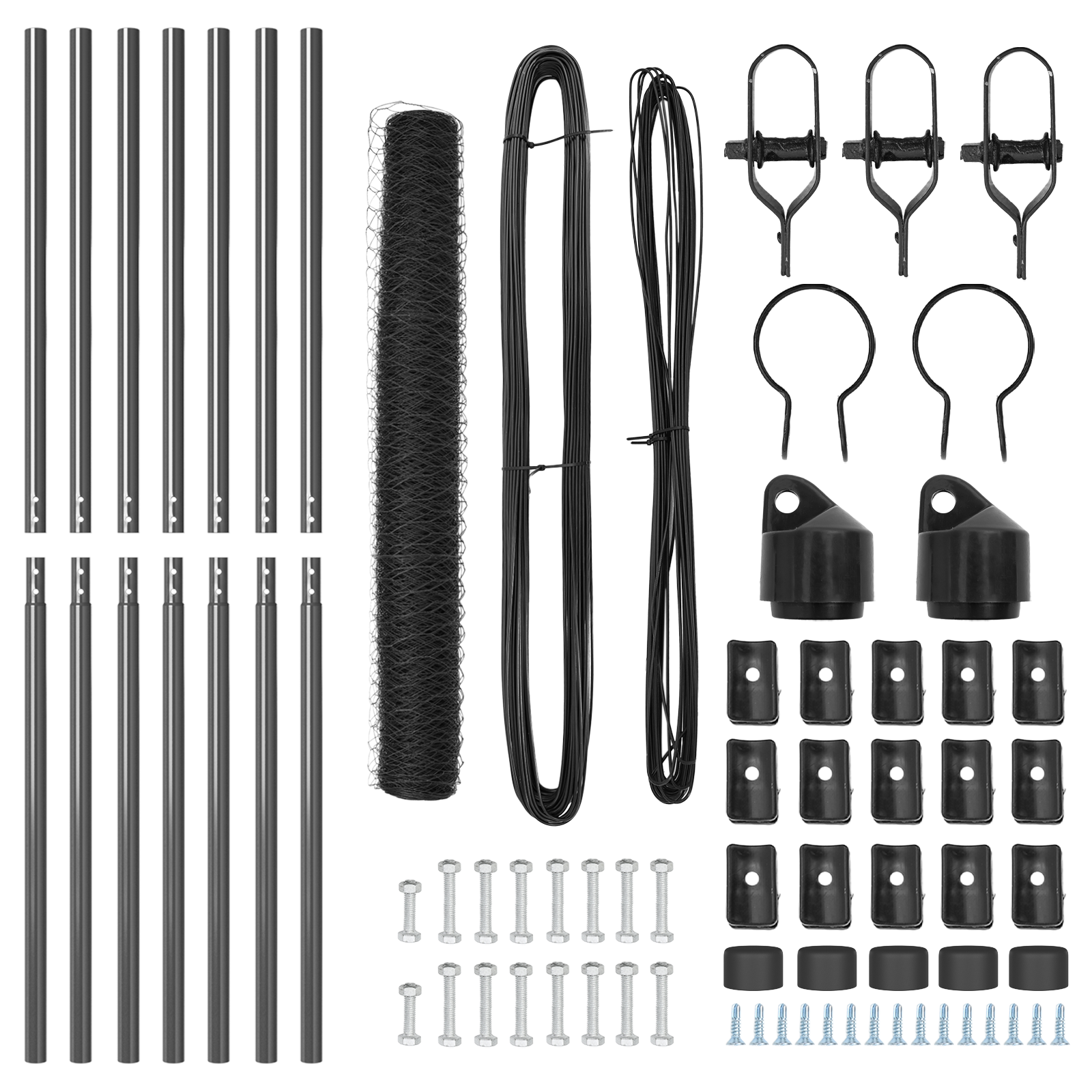 Recinto Esagonale  Grigio 1.2x10 m Acciaio