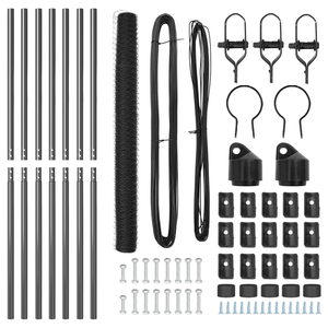 Recinzione Esagonale  Grigia 1.5x10 m Acciaio