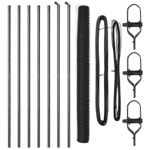 Recinzione Esagonale  Grigia 1,6x10 m Acciaio