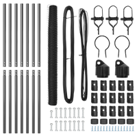 Recinzione esagonale  Grigia 1,6x10 m Acciaio