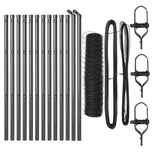 Recinto Esagonale  Grigio 0,4x25 m Acciaio