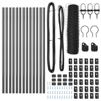 Recinzione Esagonale  Grigia 0.8x25 m Acciaio