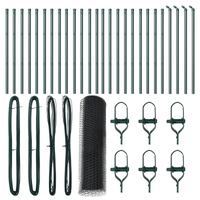 Recinzione Esagonale Grigia 0.4x50 m in Acciaio