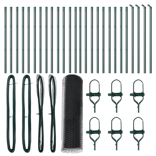 Recinzione Esagonale  Grigia 0,5x50 m Acciaio