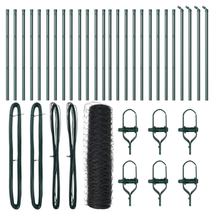 Recinzione Esagonale  Grigia 0.6x50 m Acciaio