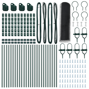 Recinzione Esagonale  Grigia 0,8x50 m Acciaio