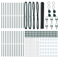 Recinzione Esagonale  Grigia 1x50 m Acciaio