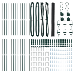 Recinzione Esagonale  Grigio 1,5x50 m Acciaio