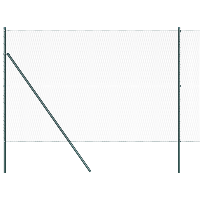Recinzione Esagonale  Grigia 1,6x50 m Acciaio