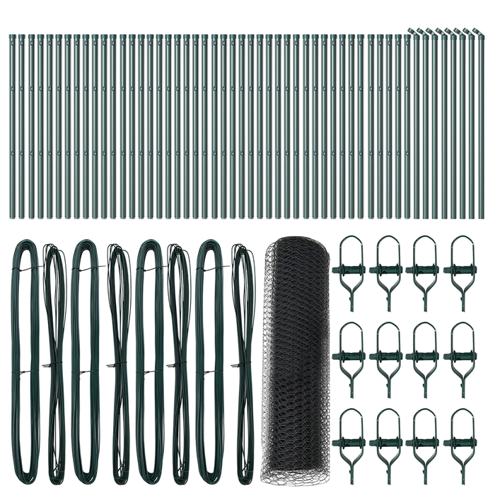 Recinzione Esagonale  Grigio 0.5x100 m Acciaio