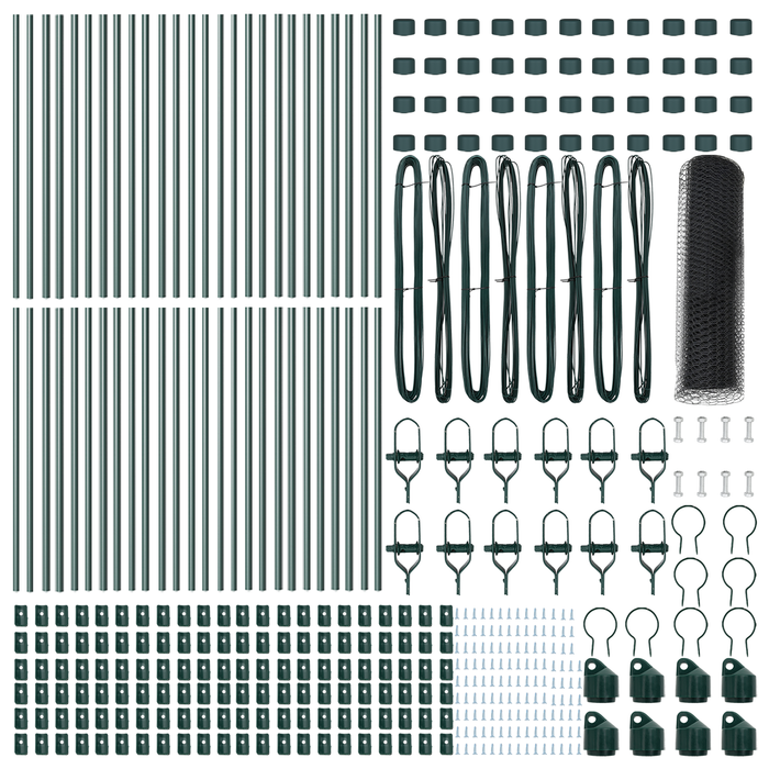 Recinzione esagonale  Grigio 0,6x100 m Acciaio
