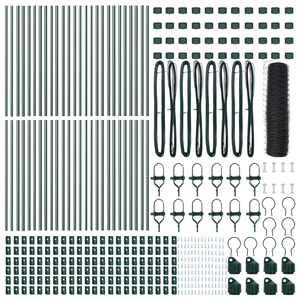 Recinto Esagonale  Grigio 0.6x100 m Acciaio