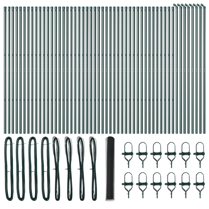 Recinzione Esagonale  Grigia 1.2x100 m Acciaio