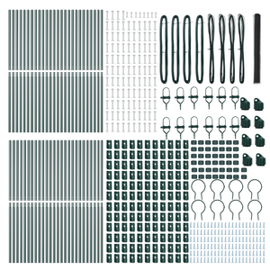 Recinto Esagonale  Grigio 1,5x100 m Acciaio