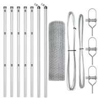 Recinzione Esagonale  0.4x10 m Acciaio Zincato