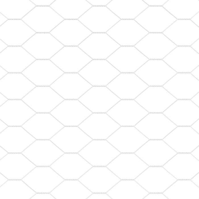 Recinzione Esagonale  0.5x10 m Acciaio Zincato