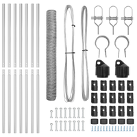 Recinzione Esagonale  1x10 m Acciaio Zincato