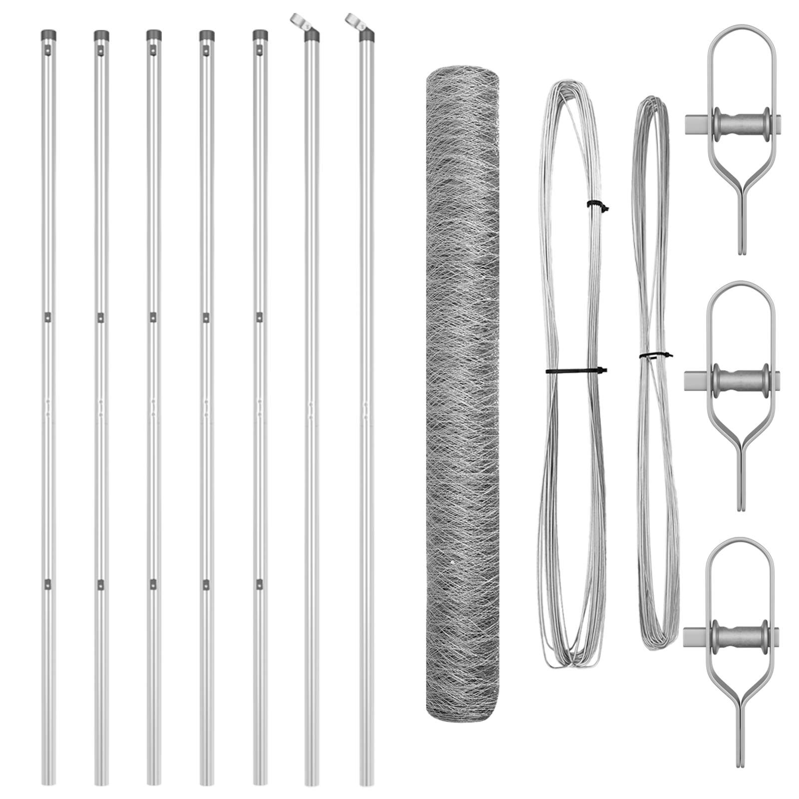 Recinzione Esagonale  1.2x10 m Acciaio Zincato