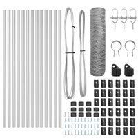 Recinzione Esagonale  0.8x25 m Acciaio Zincato