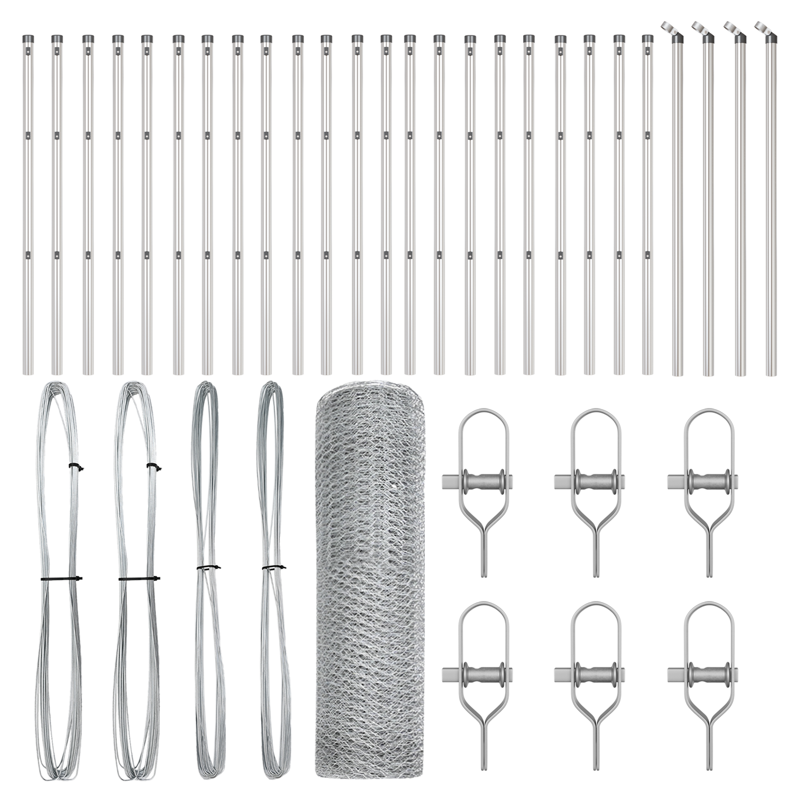 Recinzione Esagonale  0.4x50 m in Acciaio Galvanizzato