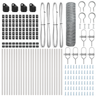 Recinzione Esagonale  0.4x50 m Acciaio Zincato