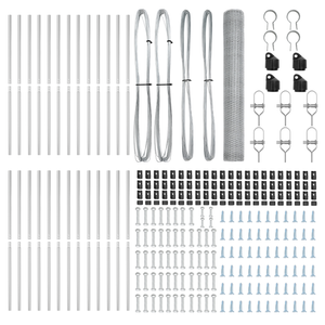 Recinzione Esagonale  1.4x50 m Acciaio Zincato