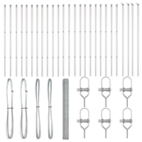 Recinzione Esagonale  1,5x50 m Acciaio Zincato