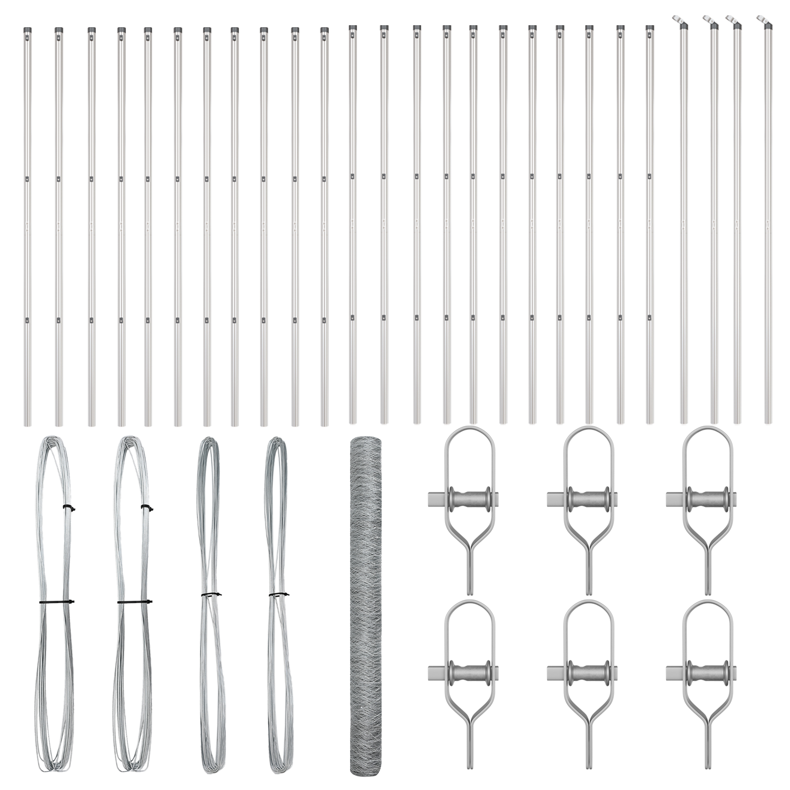 Recinto Esagonale  1.5x50 m Acciaio Zincato