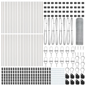 Recinzione esagonale  0,6x100 m in acciaio zincato