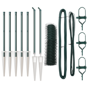 Recinto Esagonale  Verde 0.4x10 m Acciaio