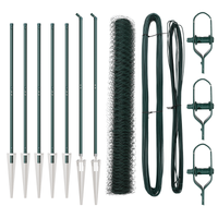 Recinto Esagonale  Verde 1,4x10 m Acciaio