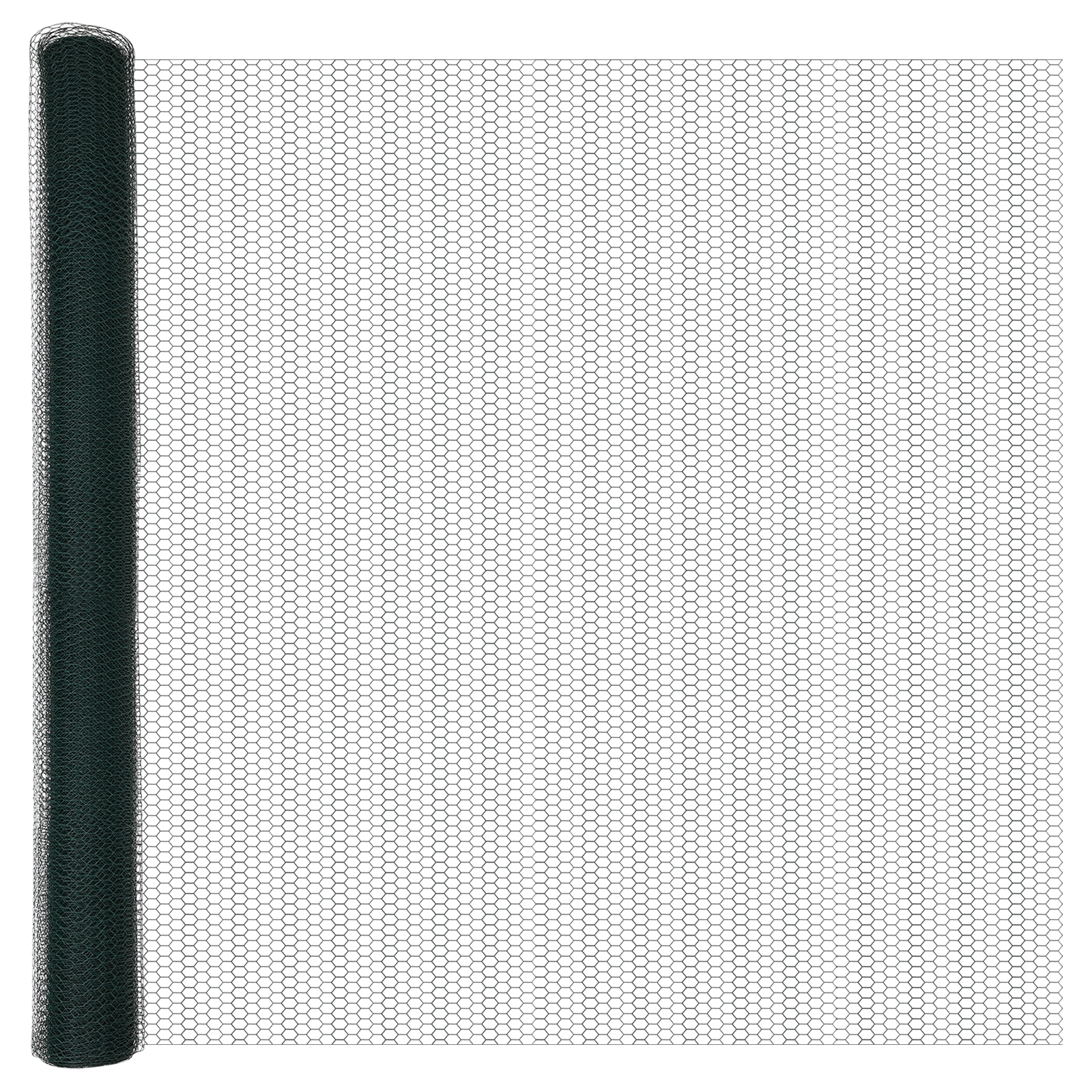 Recinzione Esagonale  Verde 1,6x10 m Acciaio