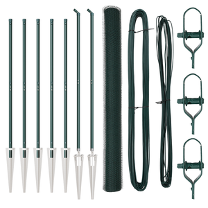 Recinzione Esagonale  Verde 1.6x10 m Acciaio