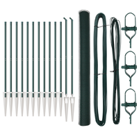 Recinzione Esagonale  Verde 1,6x25 m Acciaio