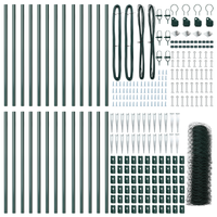 Recinzione Esagonale  Verde 0.8x50 m Acciaio