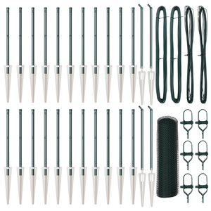 Recinzione Esagonale  Verde 1x50 m Acciaio