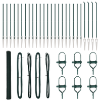 Recinto Esagonale  Verde 1,6x50 m Acciaio