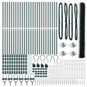 Recinzione Esagonale  Verde 1.6x50 m Acciaio