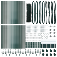 Recinzione Esagonale  Verde 0.5x100 m Acciaio