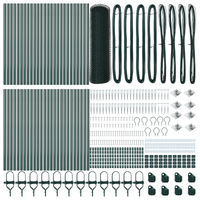 Recinzione Esagono  Verde 0.6x100 m in Acciaio