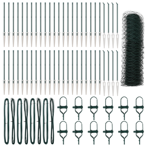 Recinzione Esagonale  Verde 0.8x100 m Acciaio