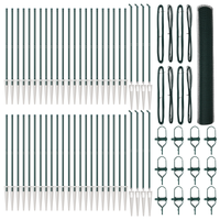 Recinzione Esagonale  Verde 1,2x100 m Acciaio